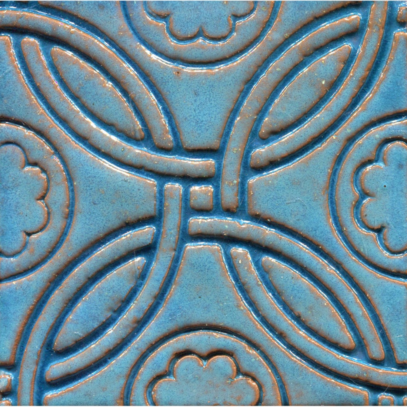 Seven Day Rings Stamped Tile
