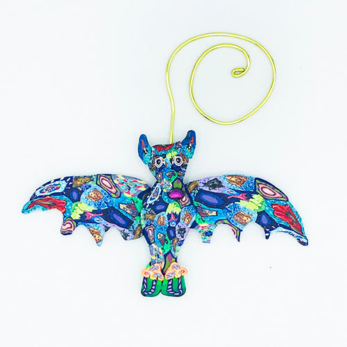 Bat Polymer Clay Ornament