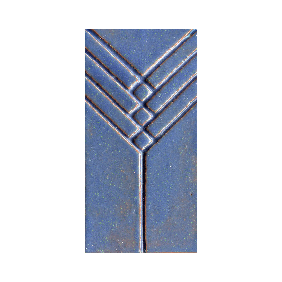 Prairie Wheat Stamped Tile