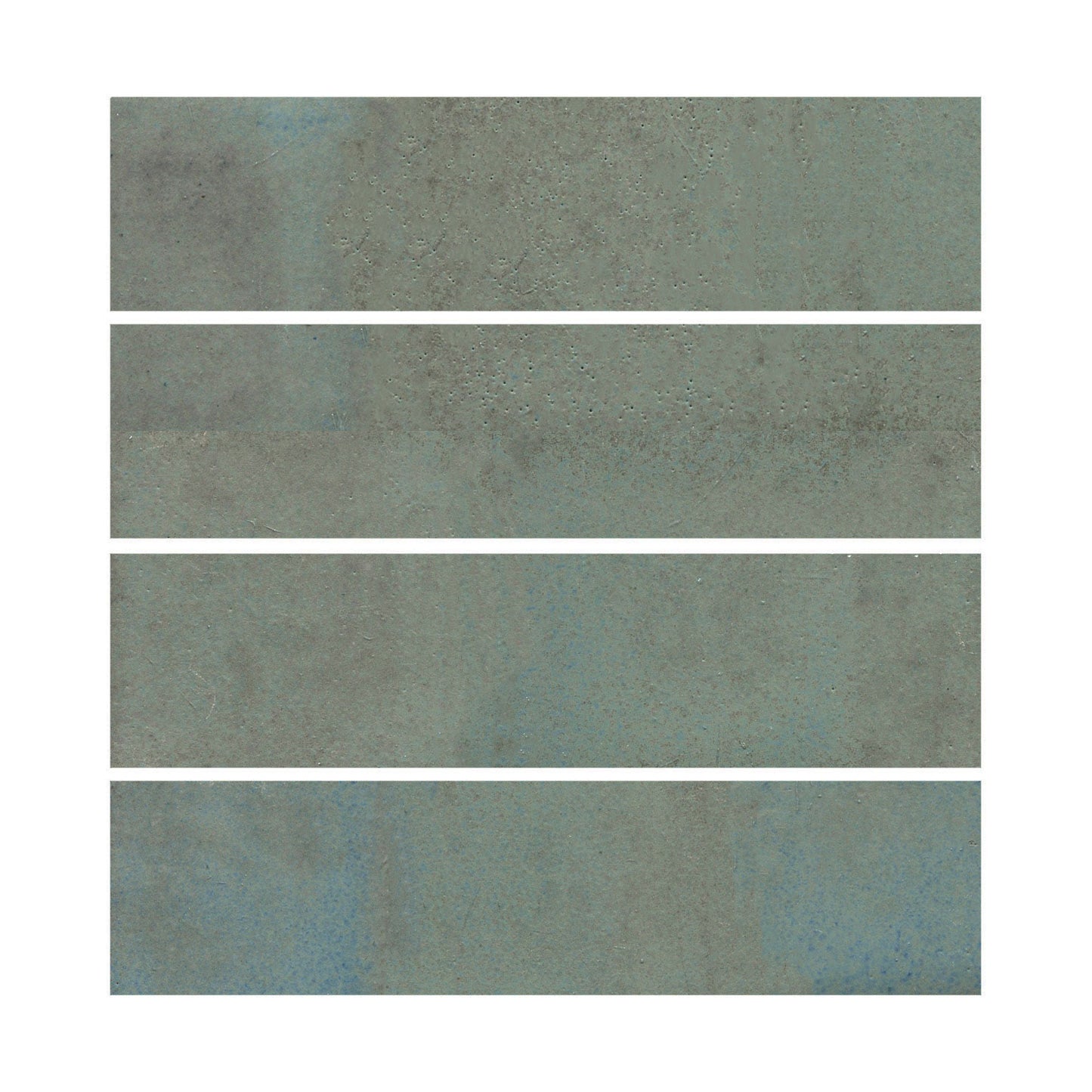 A cool grey color and a glossy opaque, showing medium variation with occasional blue-grey flashes.