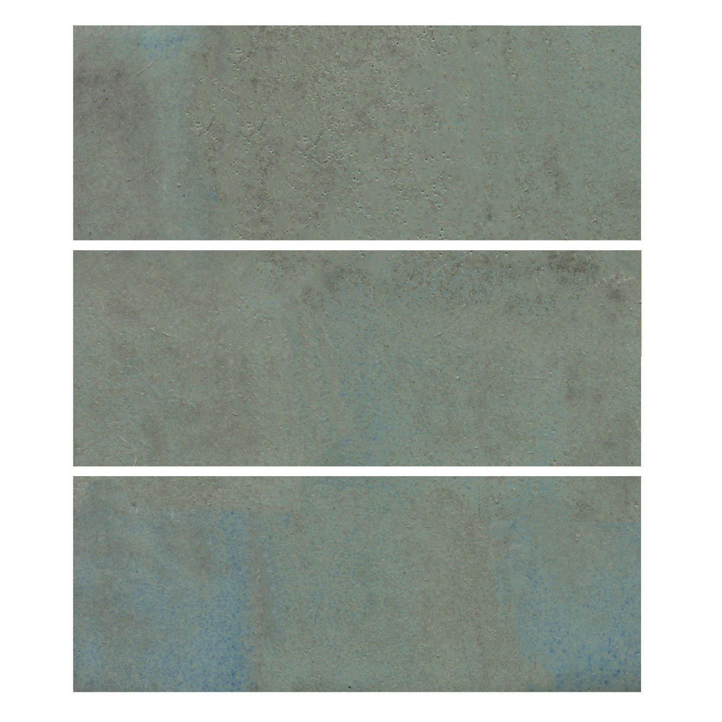 A cool grey color and a glossy opaque, showing medium variation with occasional blue-grey flashes.