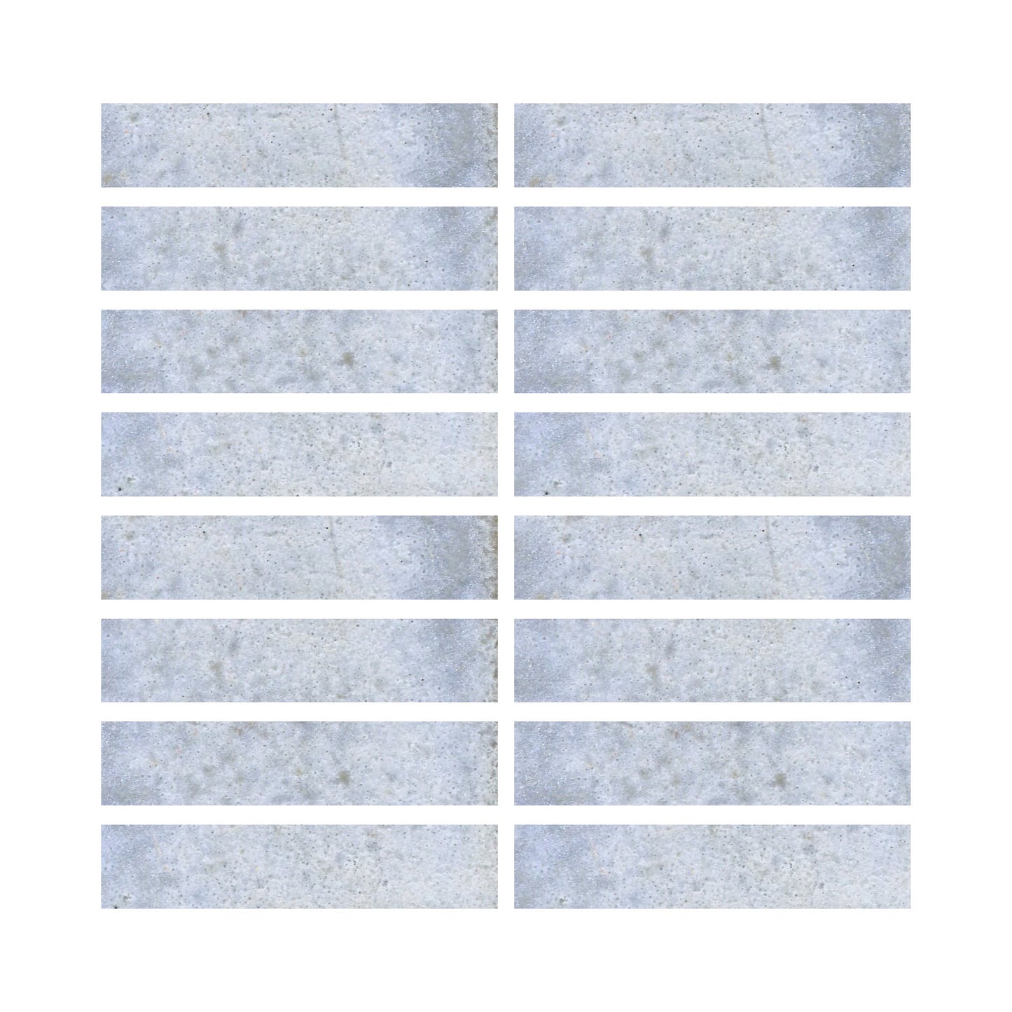 Mottled light grey blue