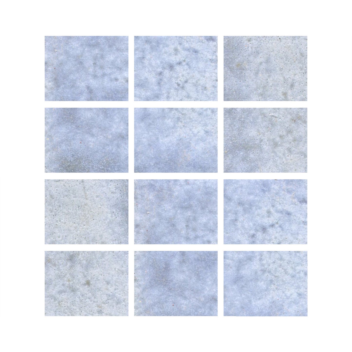 Mottled light grey blue