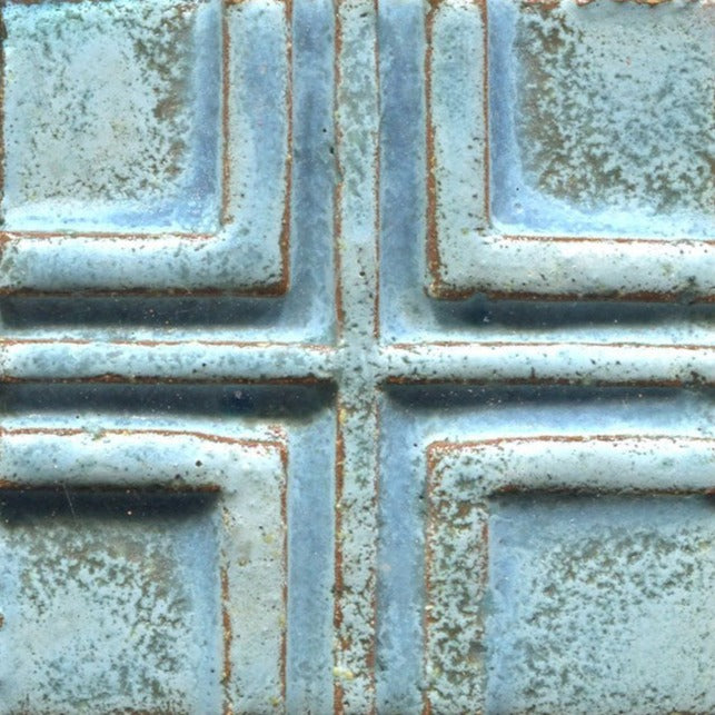 Bauhaus Stamped Tile