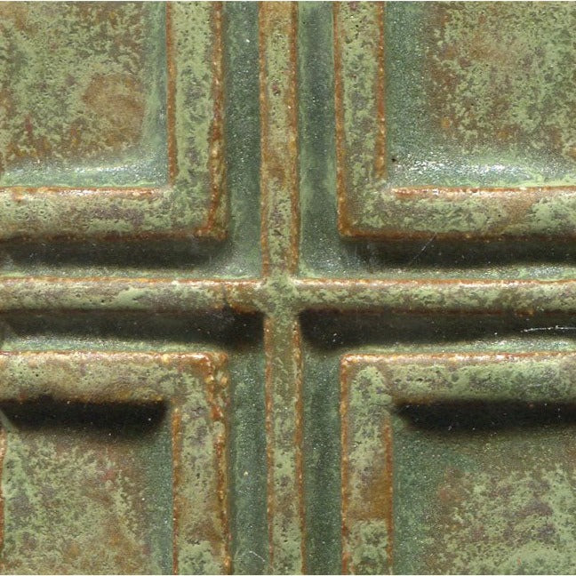 Bauhaus Stamped Tile