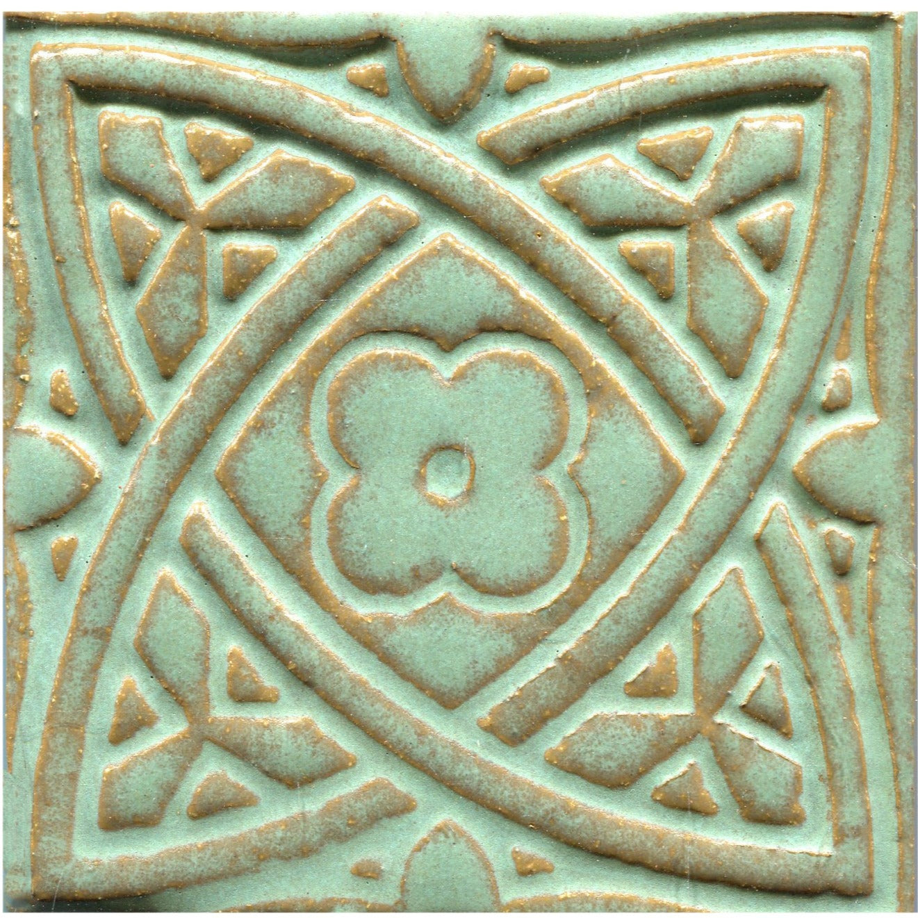 Westminster Celtic Rings Stamped Tile