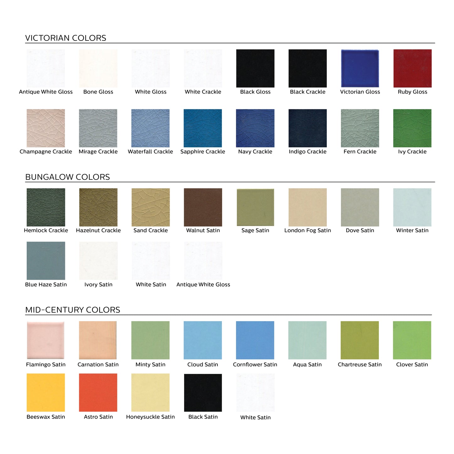 A sample pack of Flat Edge wall tiles in a uniform blue color, arranged in a grid pattern for display.