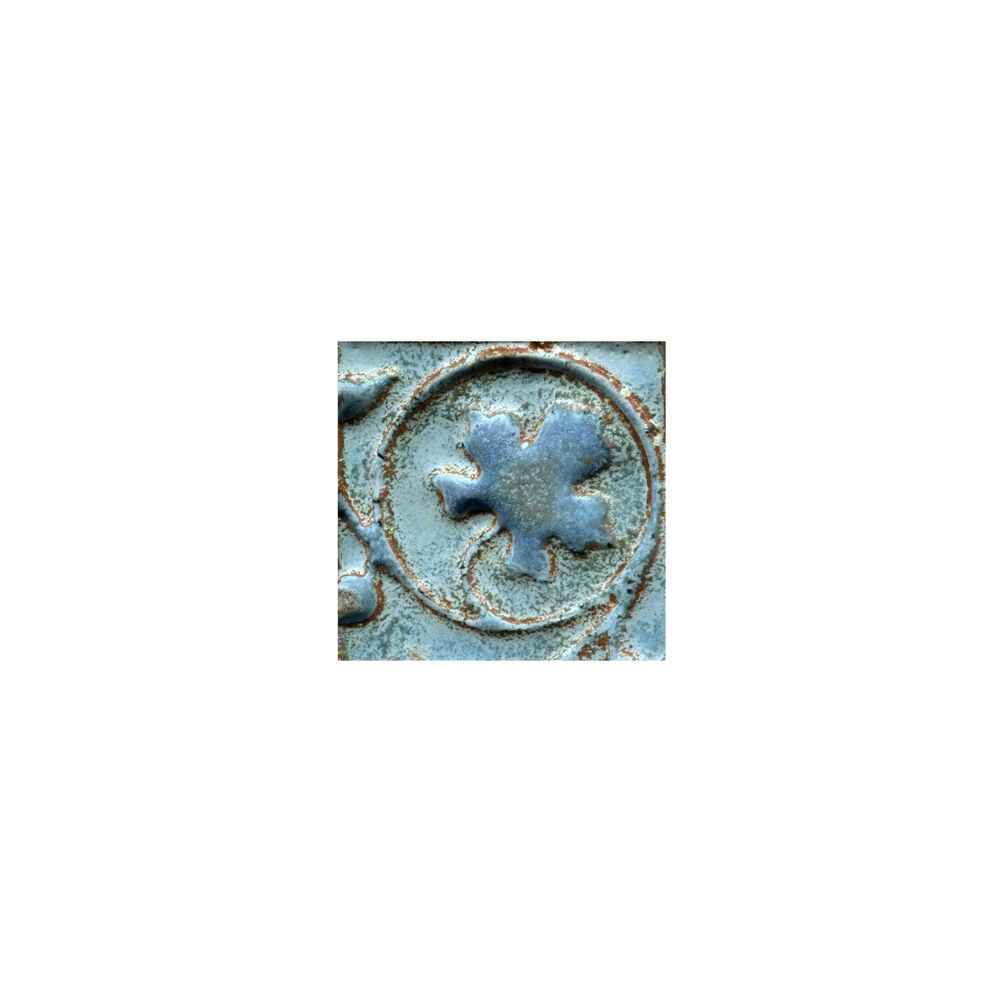 Grapevines Stamped Tile