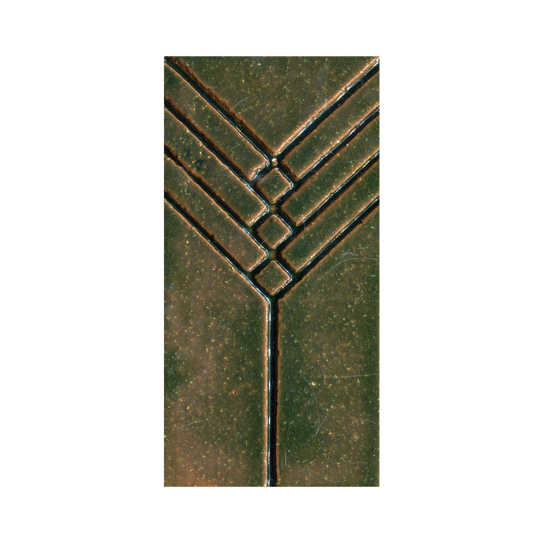 Prairie Wheat Stamped Tile