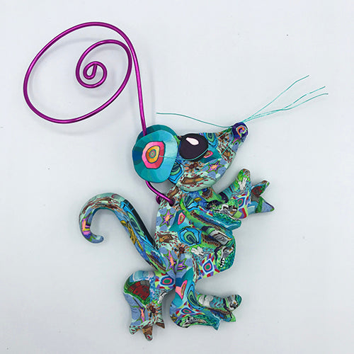 Mouse Polymer Clay Ornament