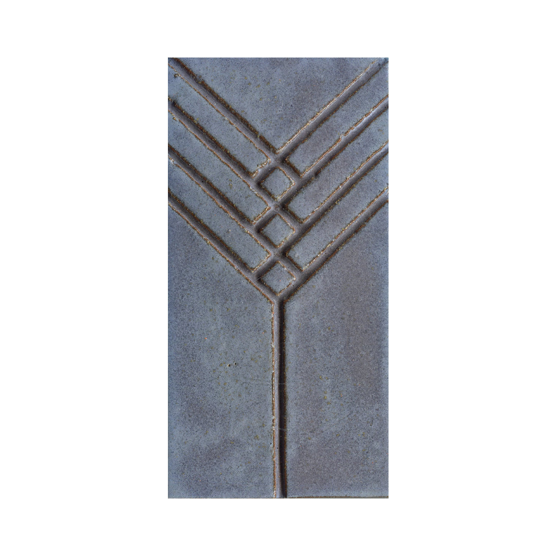 Prairie Wheat Stamped Tile