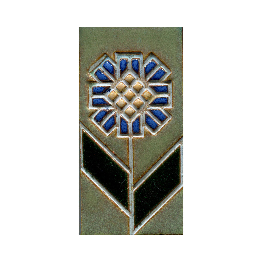 Decorative tile with geometric pattern