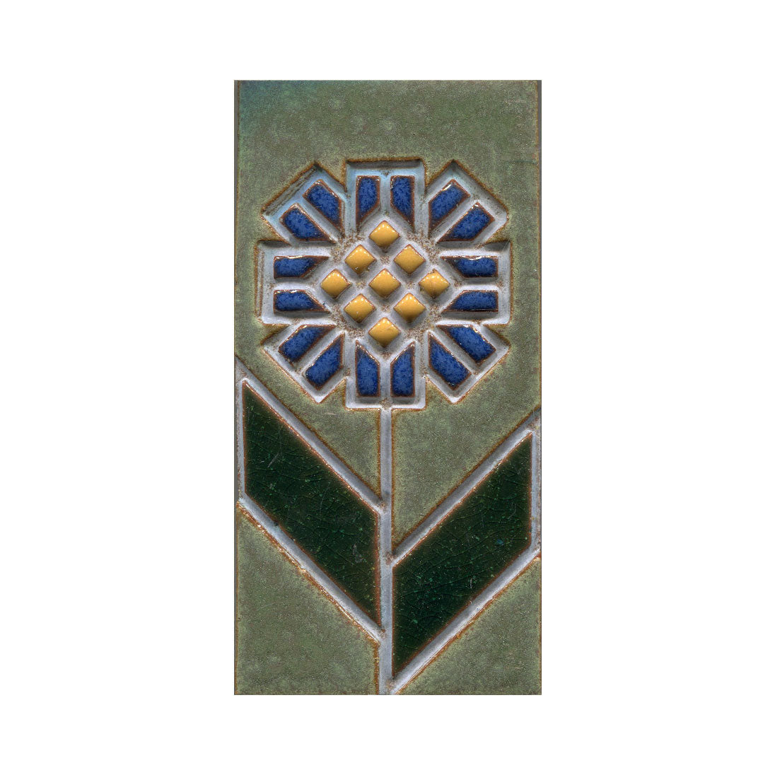 Decorative tile with geometric design