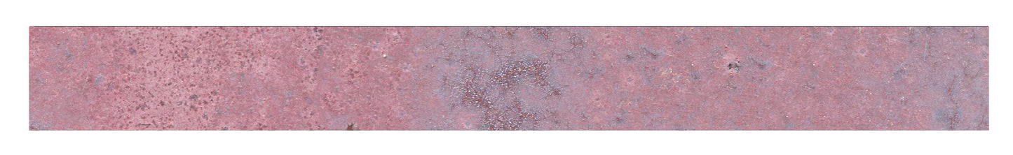 ceramic tile trim in matte pink