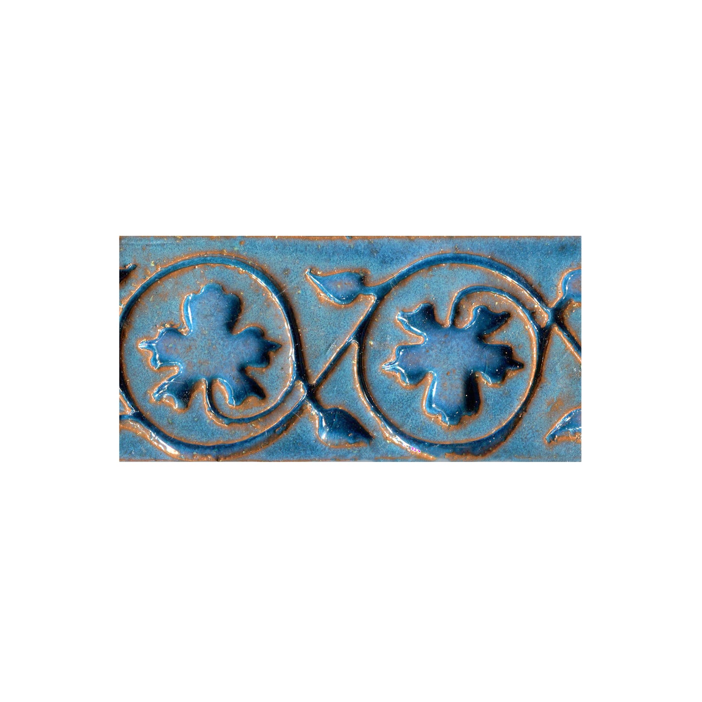 Grapevines Stamped Tile