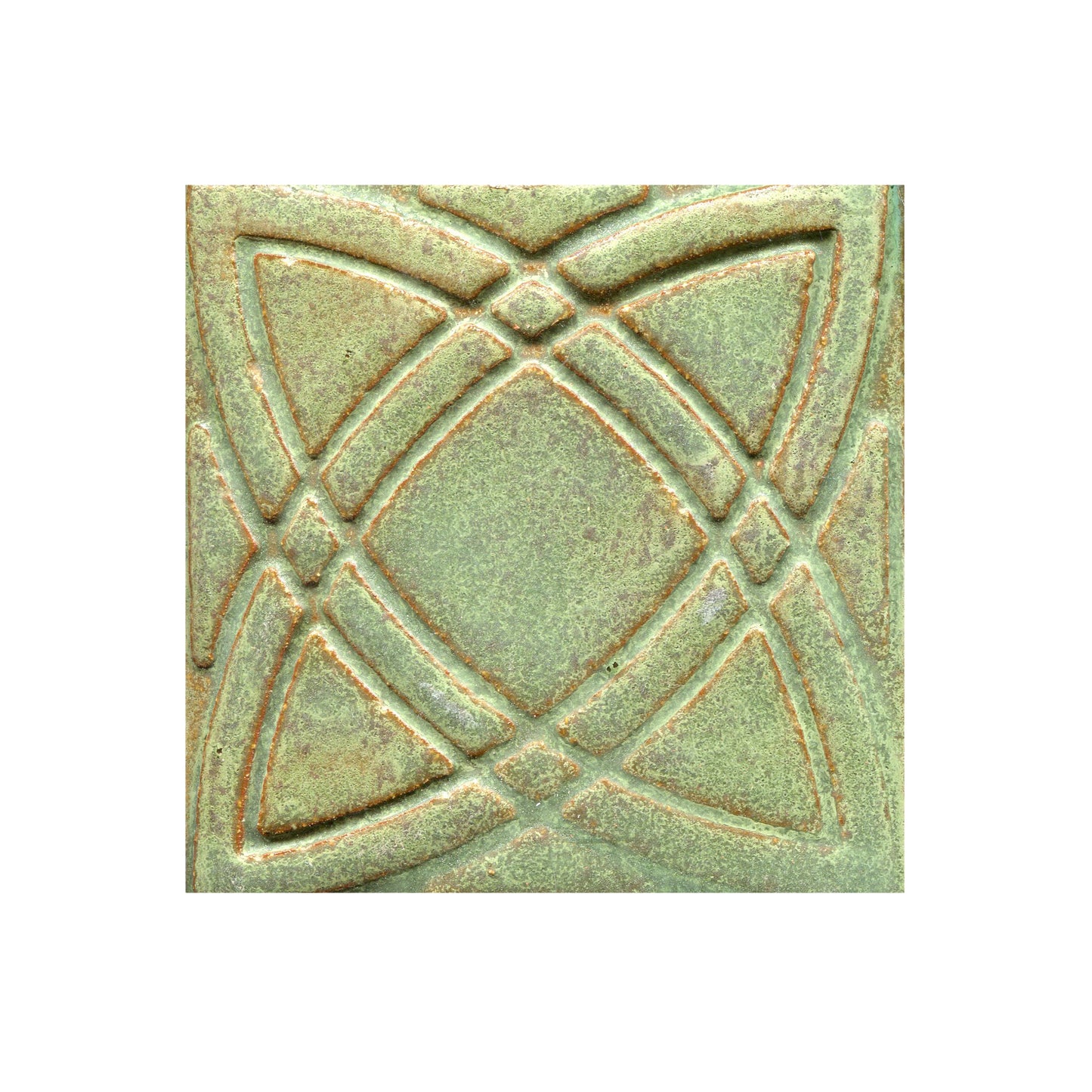 Celtic Knot Stamped Tile