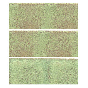 Mottled matte green color
