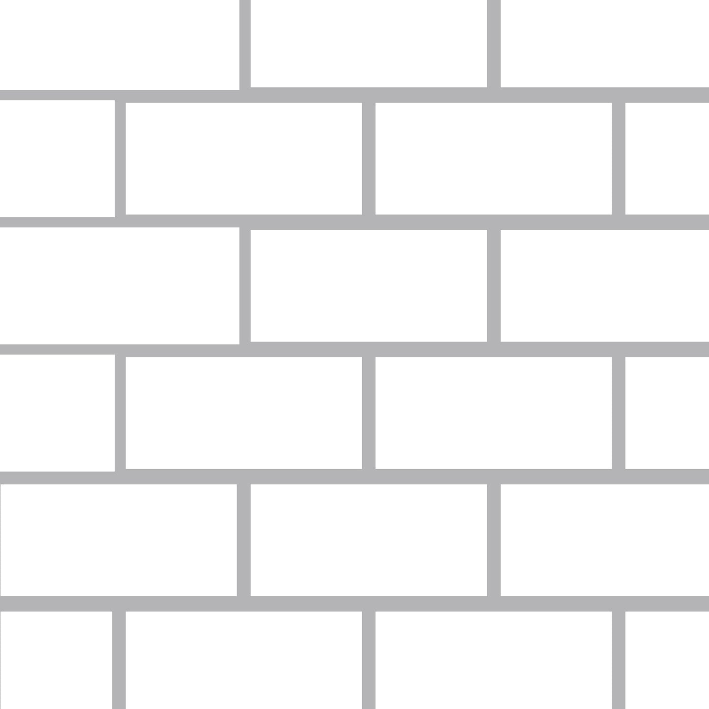 Subway tile pattern
