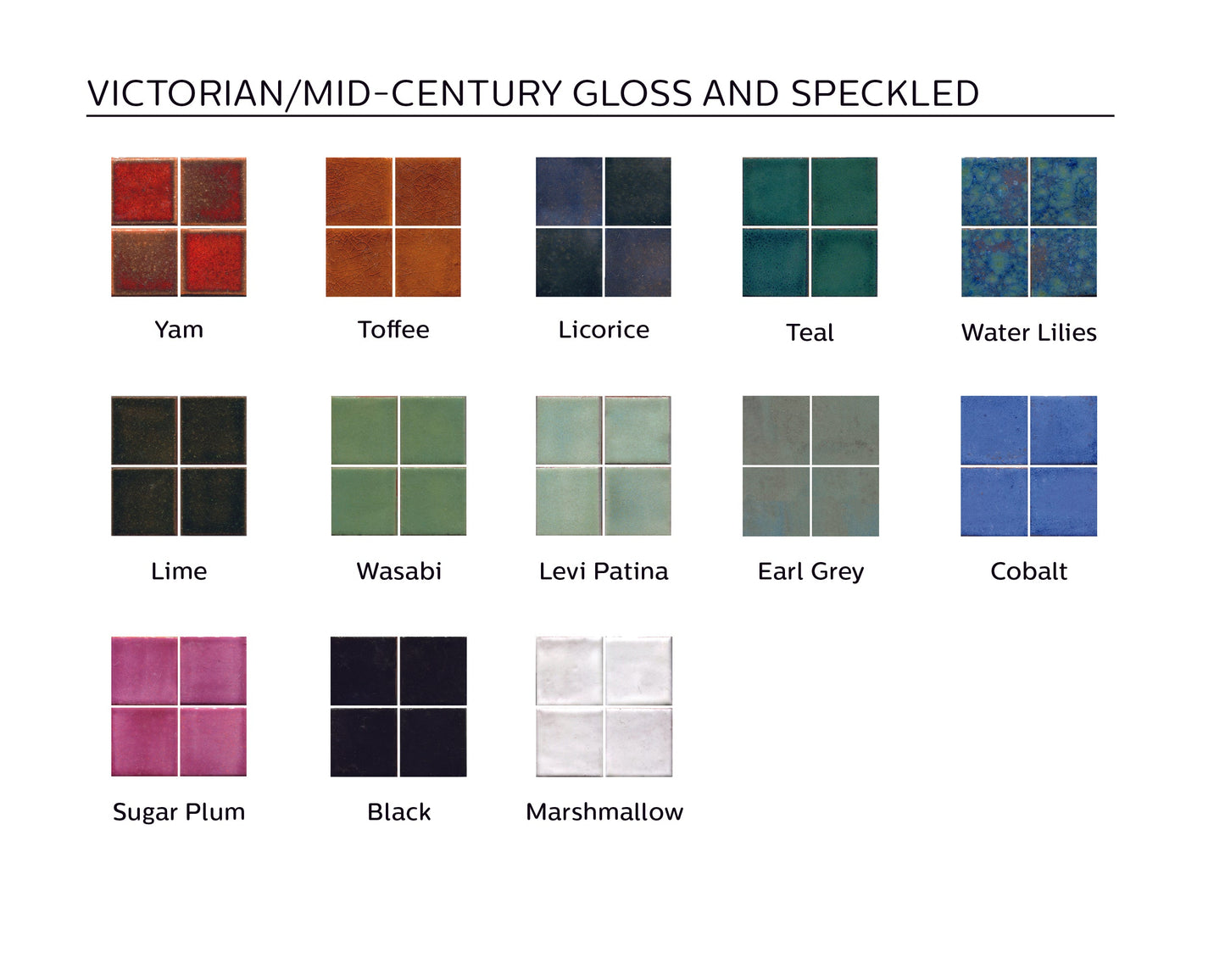 Handmade Shape Tiles Samples Pack