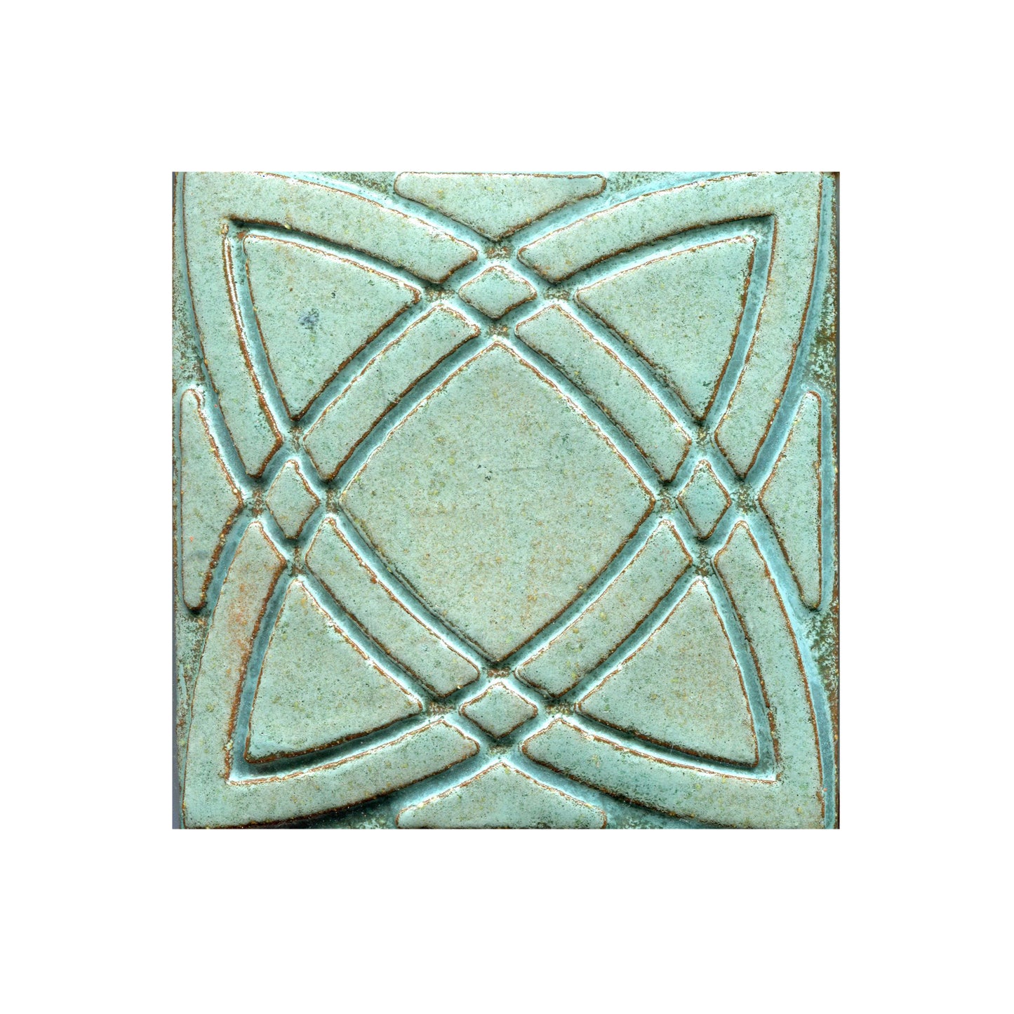 Celtic Knot Stamped Tile