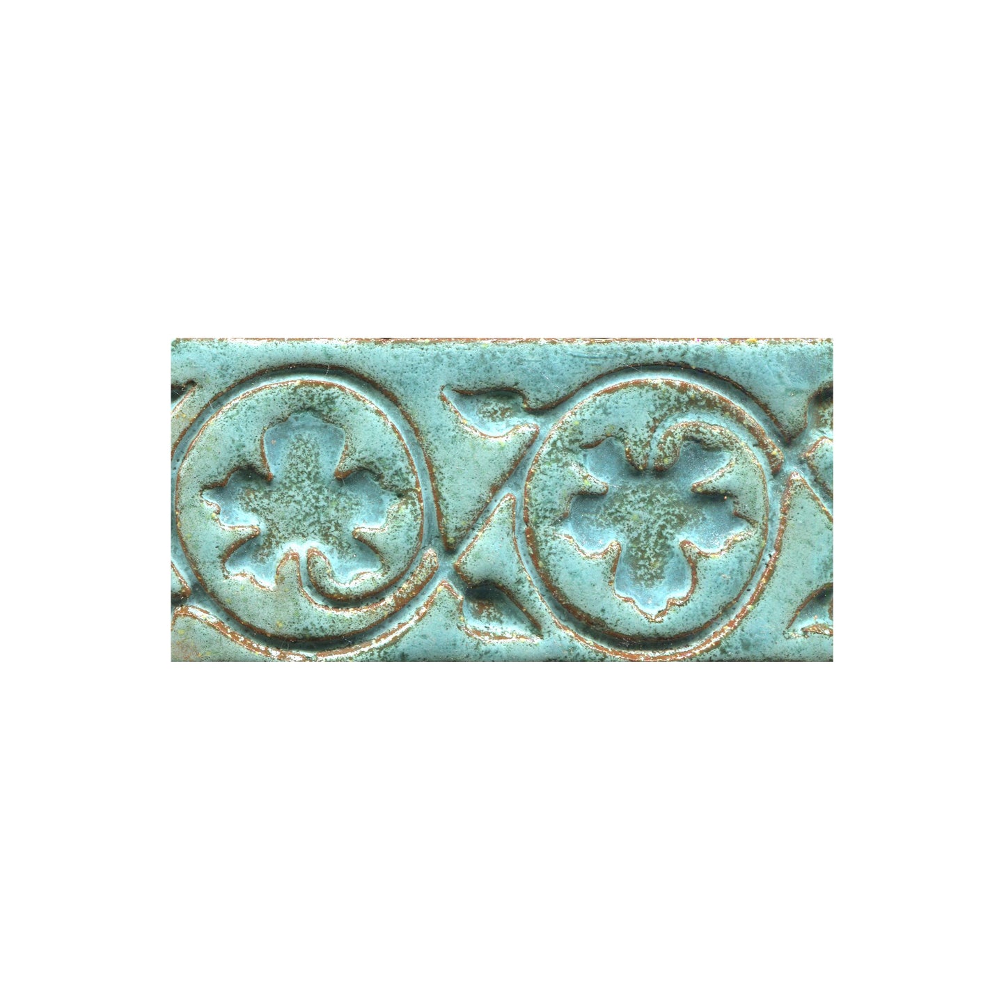 Grapevines Stamped Tile