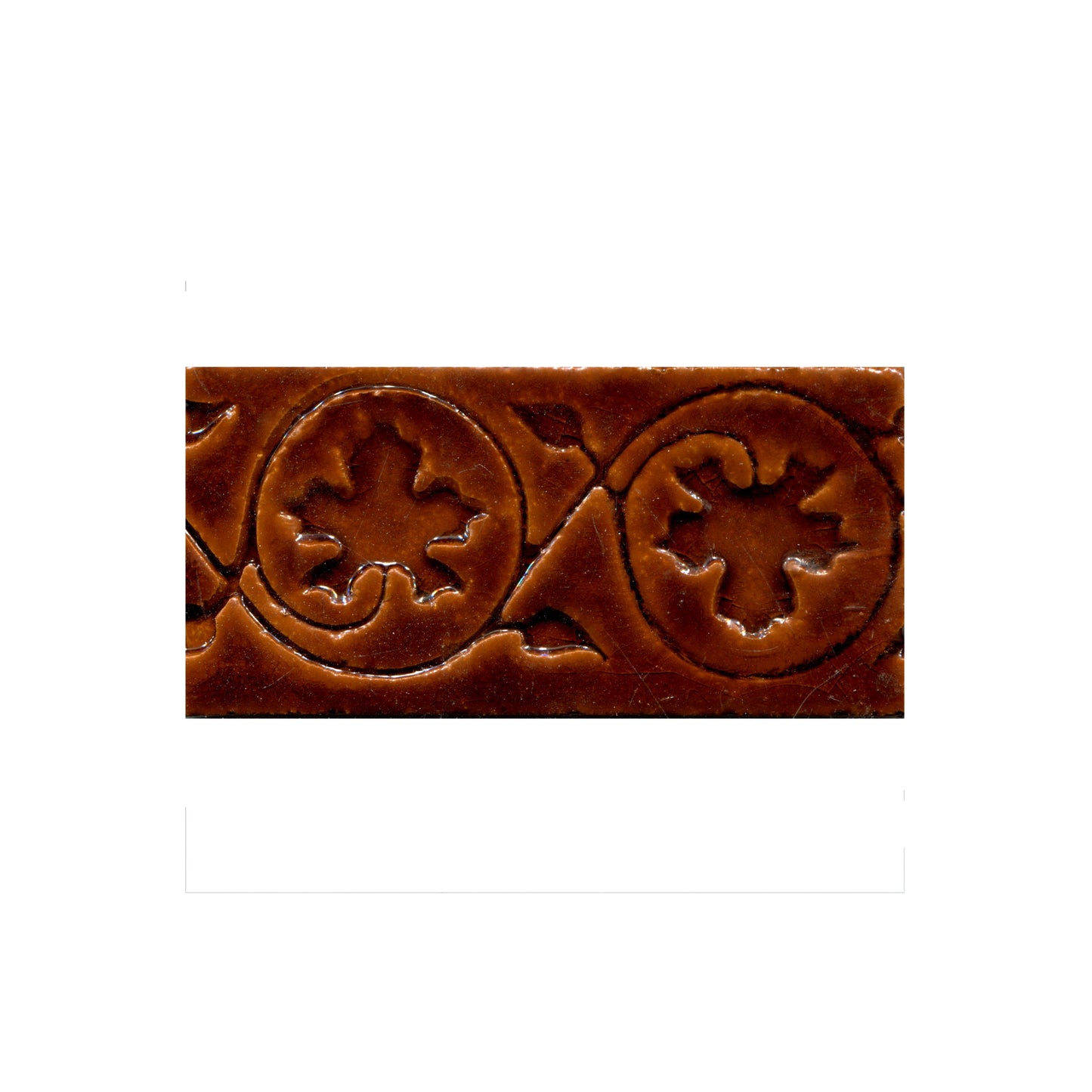 Grapevines Stamped Tile