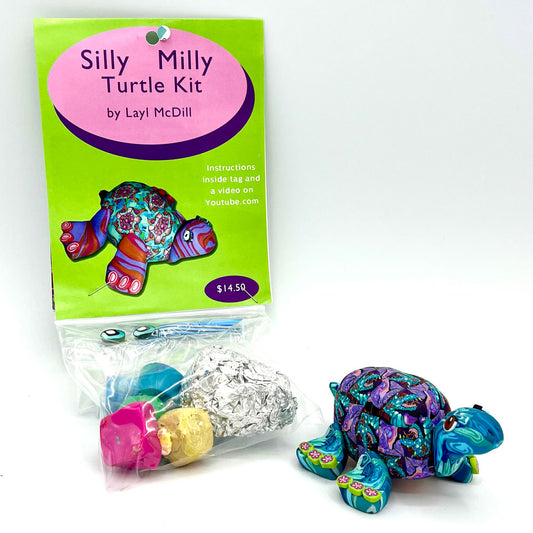 Turtle Silly Milly Polymer Clay Kit