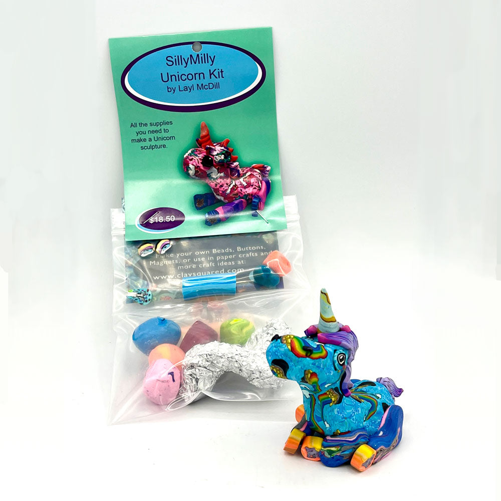 Unicorn Silly Milly Polymer Clay Kit