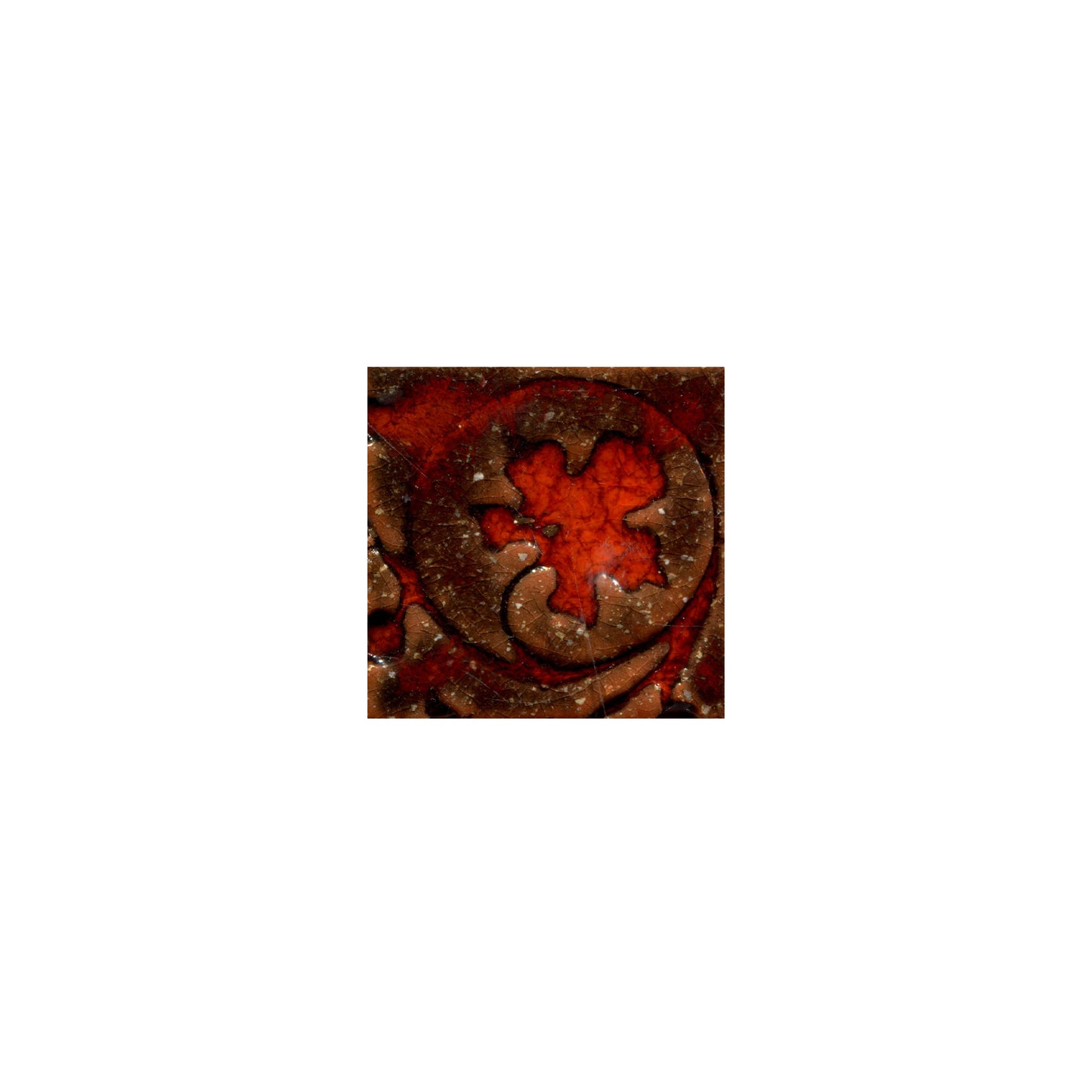 Grapevines Stamped Tile