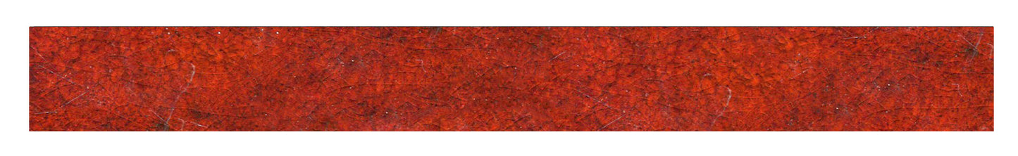ceramic tile trim in yam orange