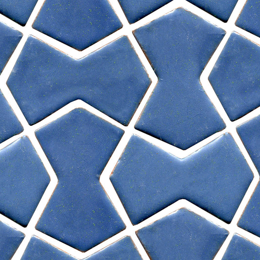 Blueberry Bowtie Tiles (5 SF Available)  10% off