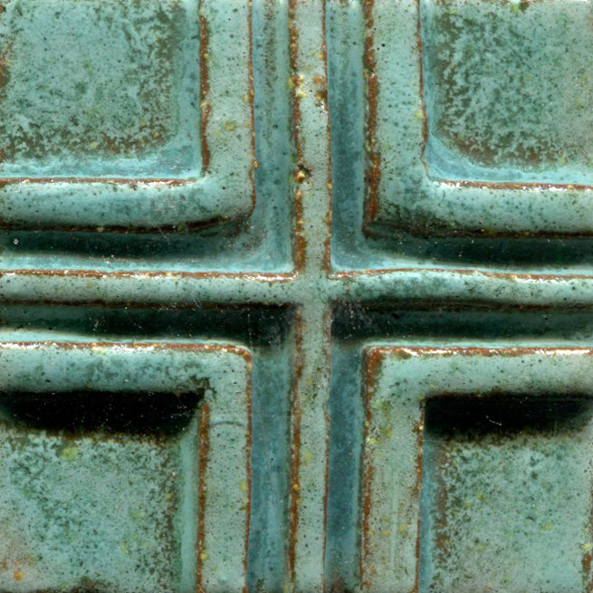Bauhaus Stamped Tile