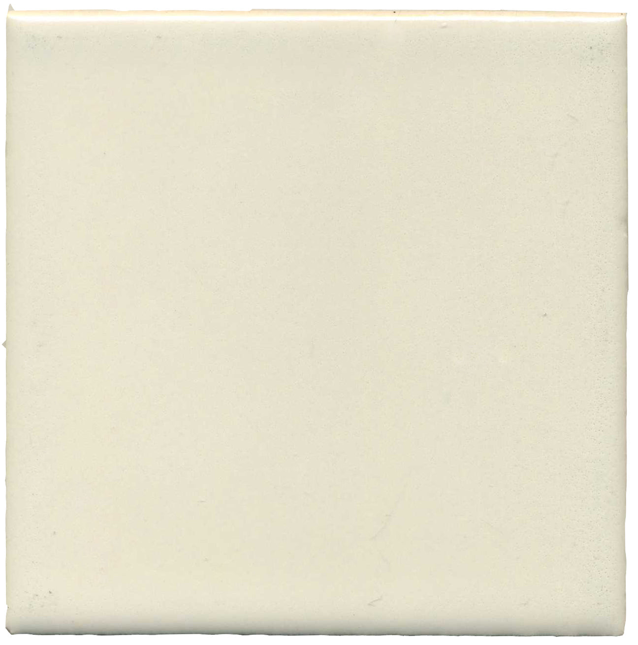 A single off-white ceramic tile with a matte finish, representing the 'Bone Mid-Century' color option.