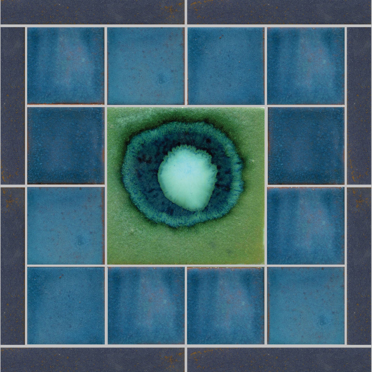 The Centerpiece Tile Mural Saturn Nova