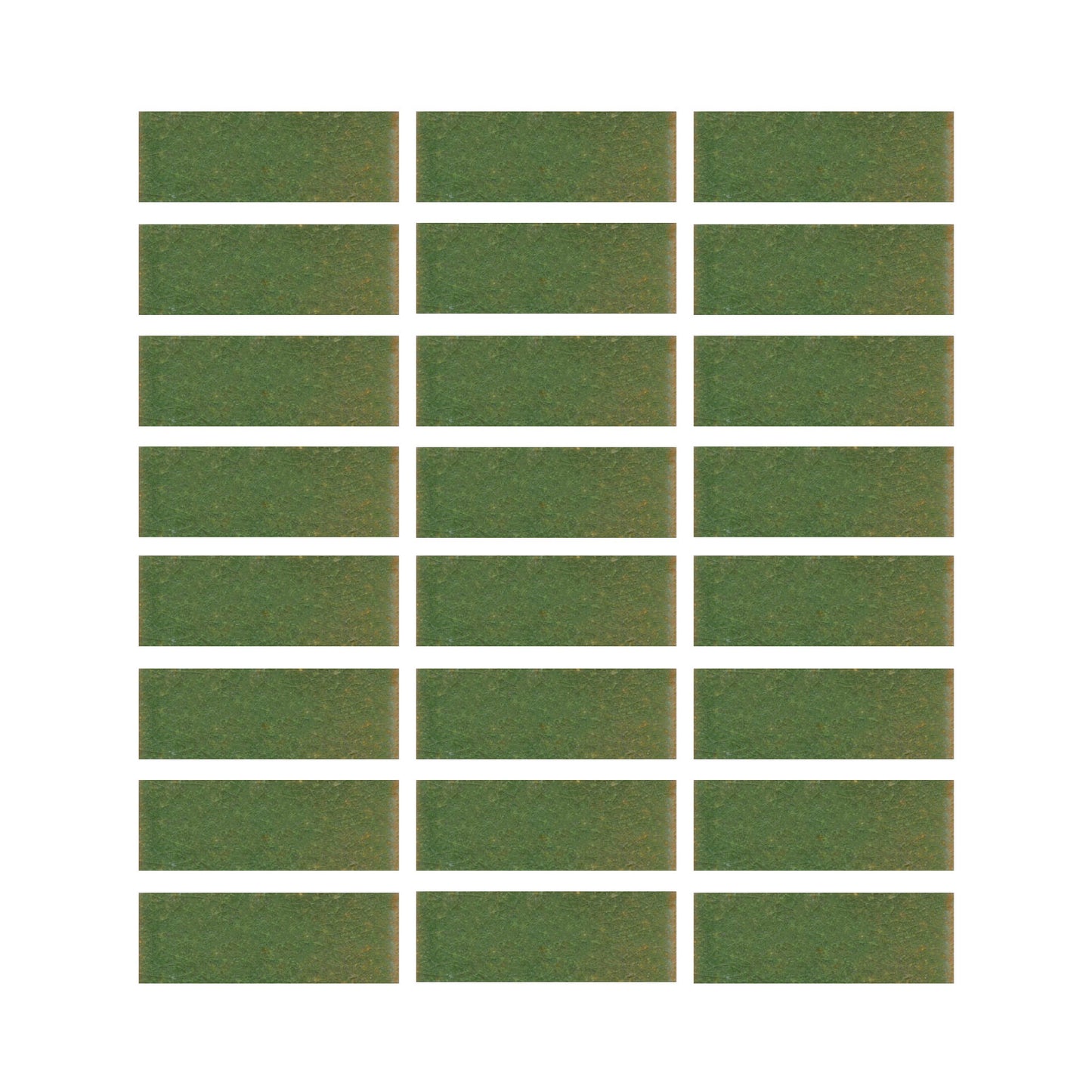 Avocado green 1x3 field tile