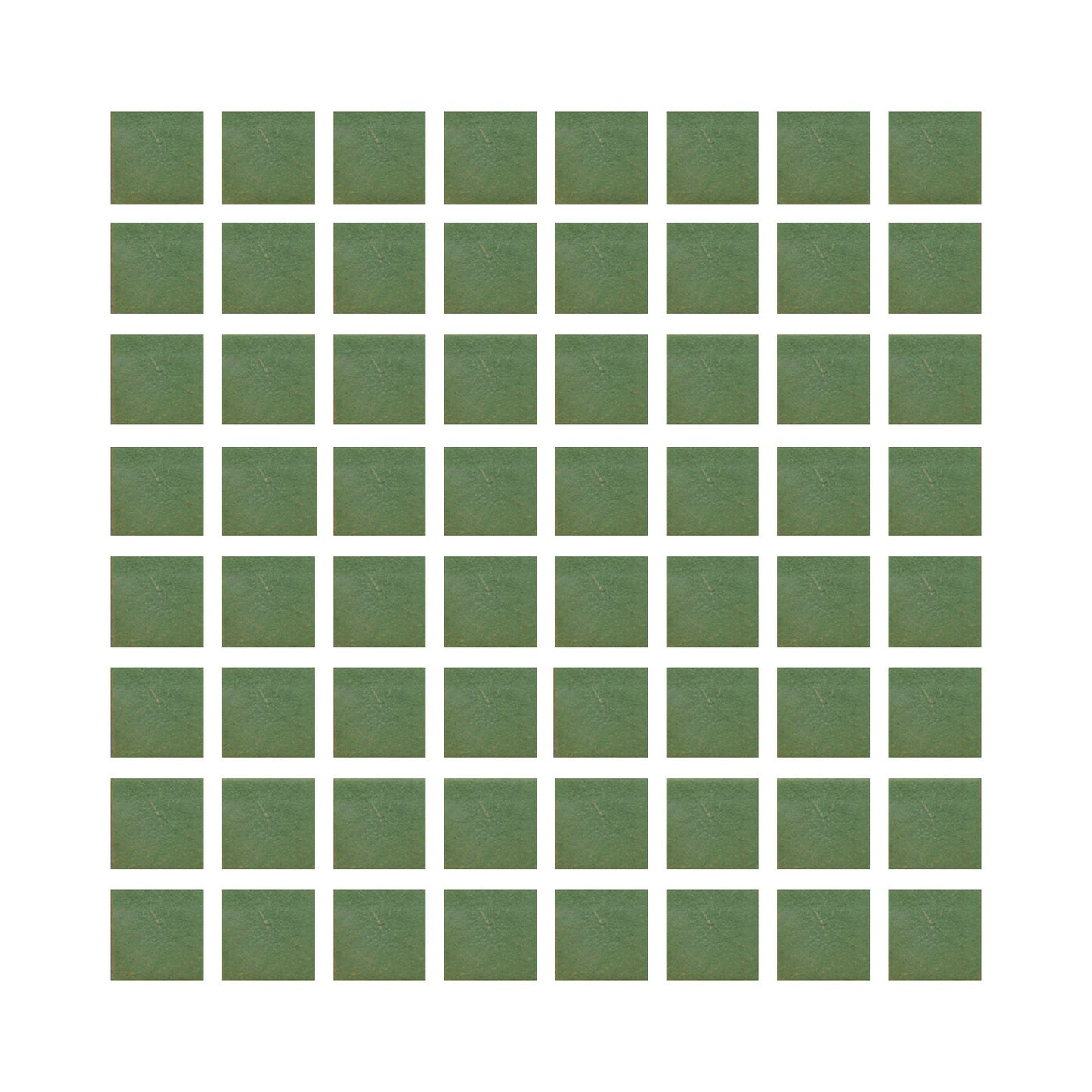 Avocado green 1x1 field tile