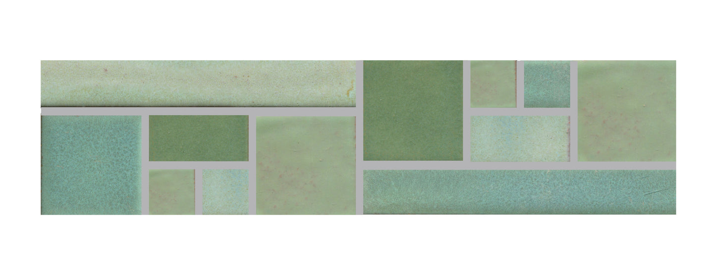 Mid century green Mississippi border