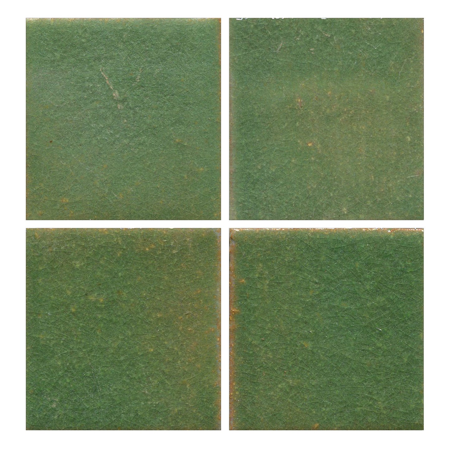 Avocado green 6x6 field tile