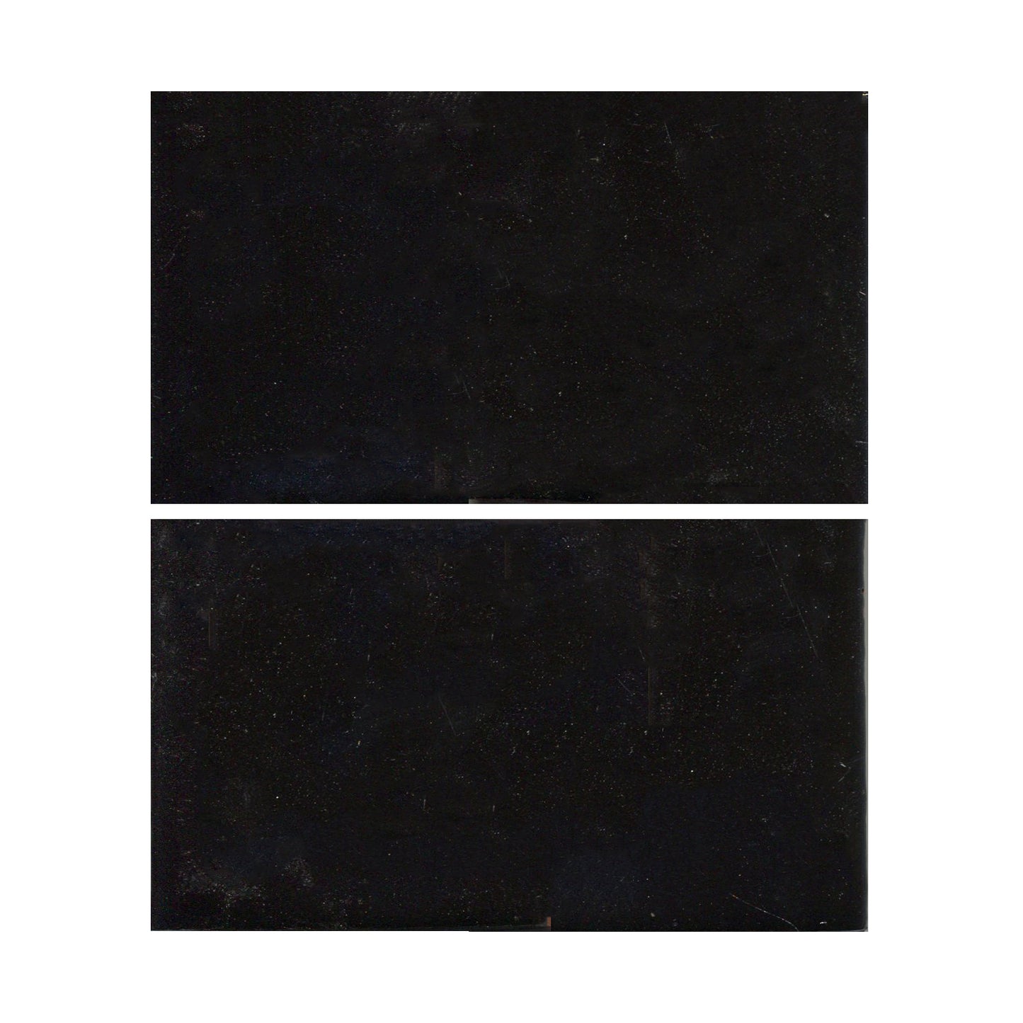 Black gloss glazed ceramic tiles