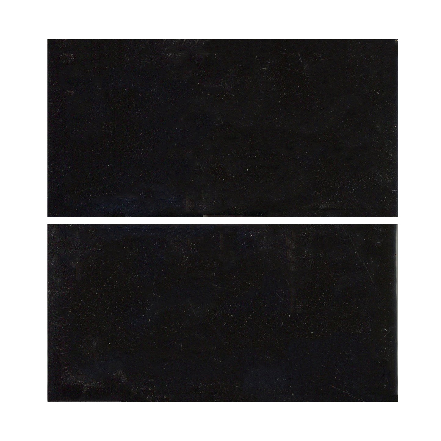 Black gloss glazed ceramic tiles