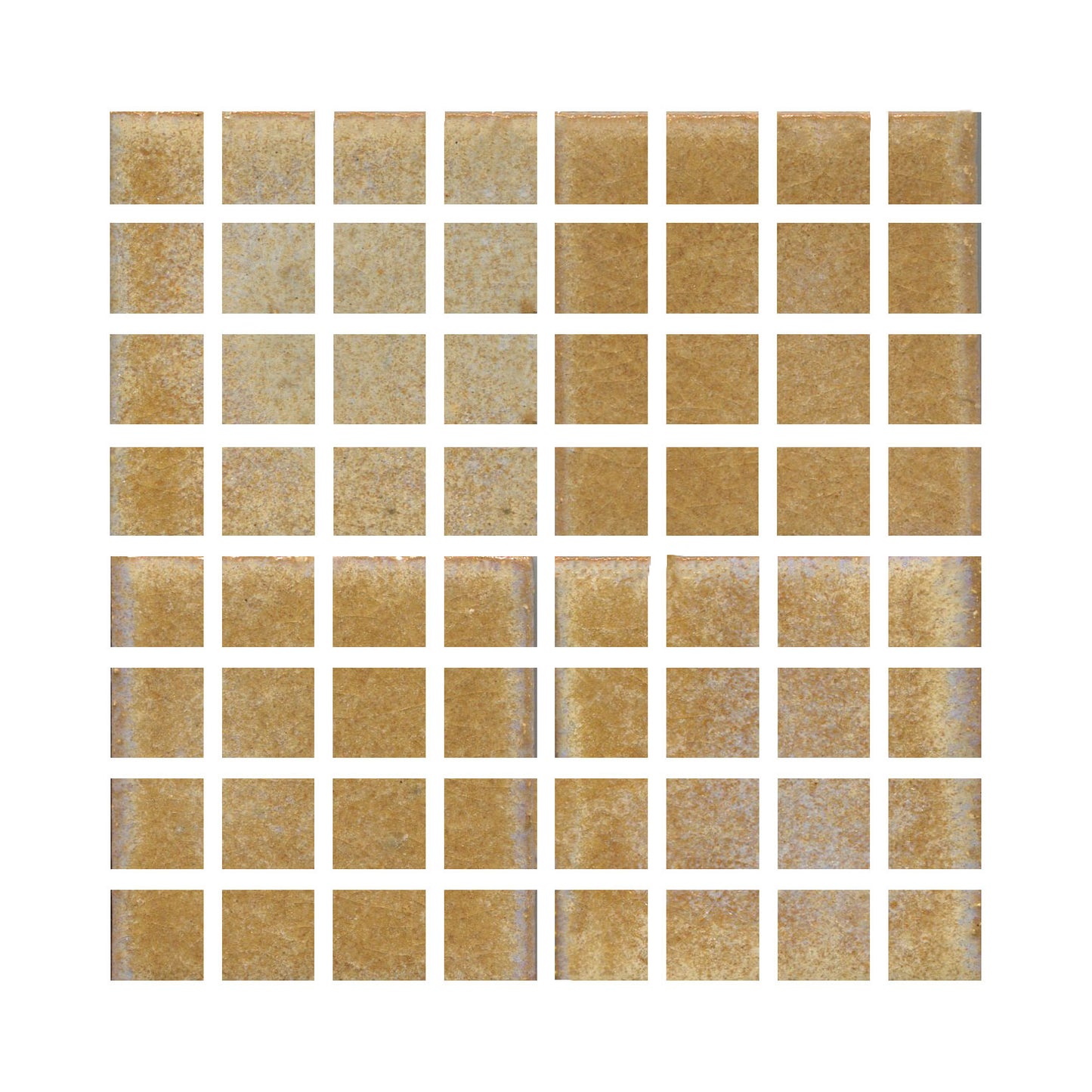 Coffee Cake glaze with iron spots a golden yellow color