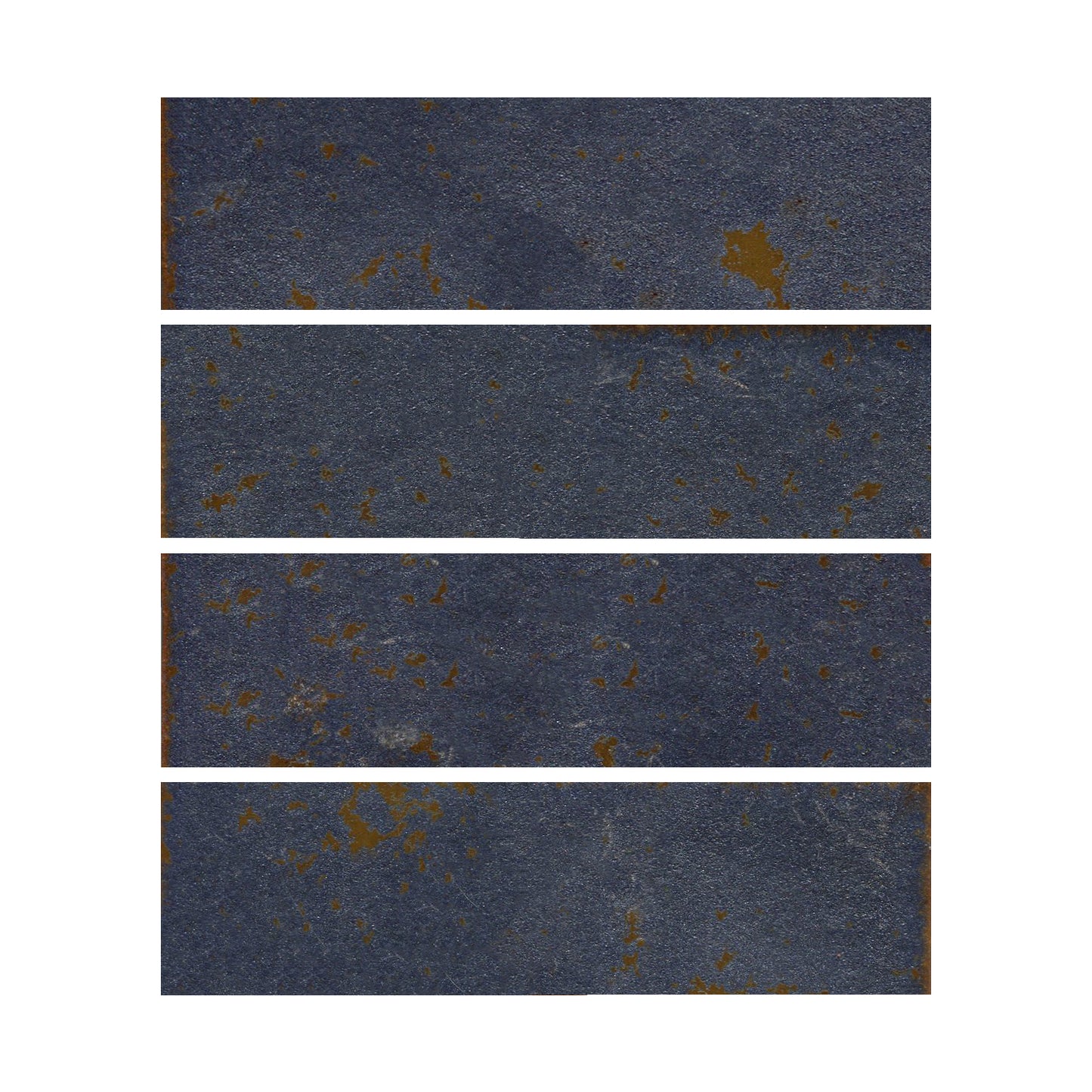 Mottled Matte Blue