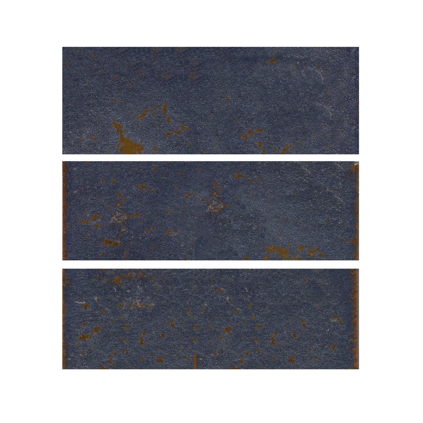Mottled Matte Blue