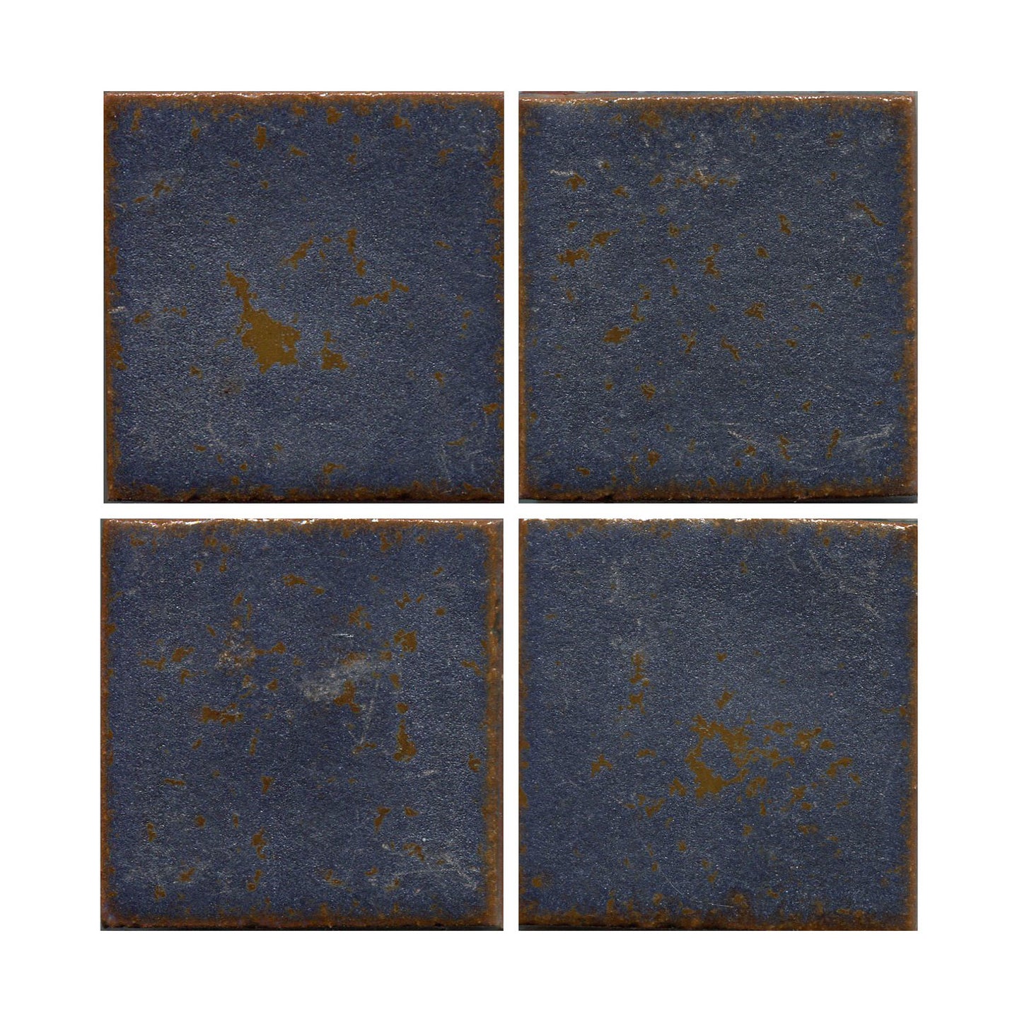 Mottled Matte Blue