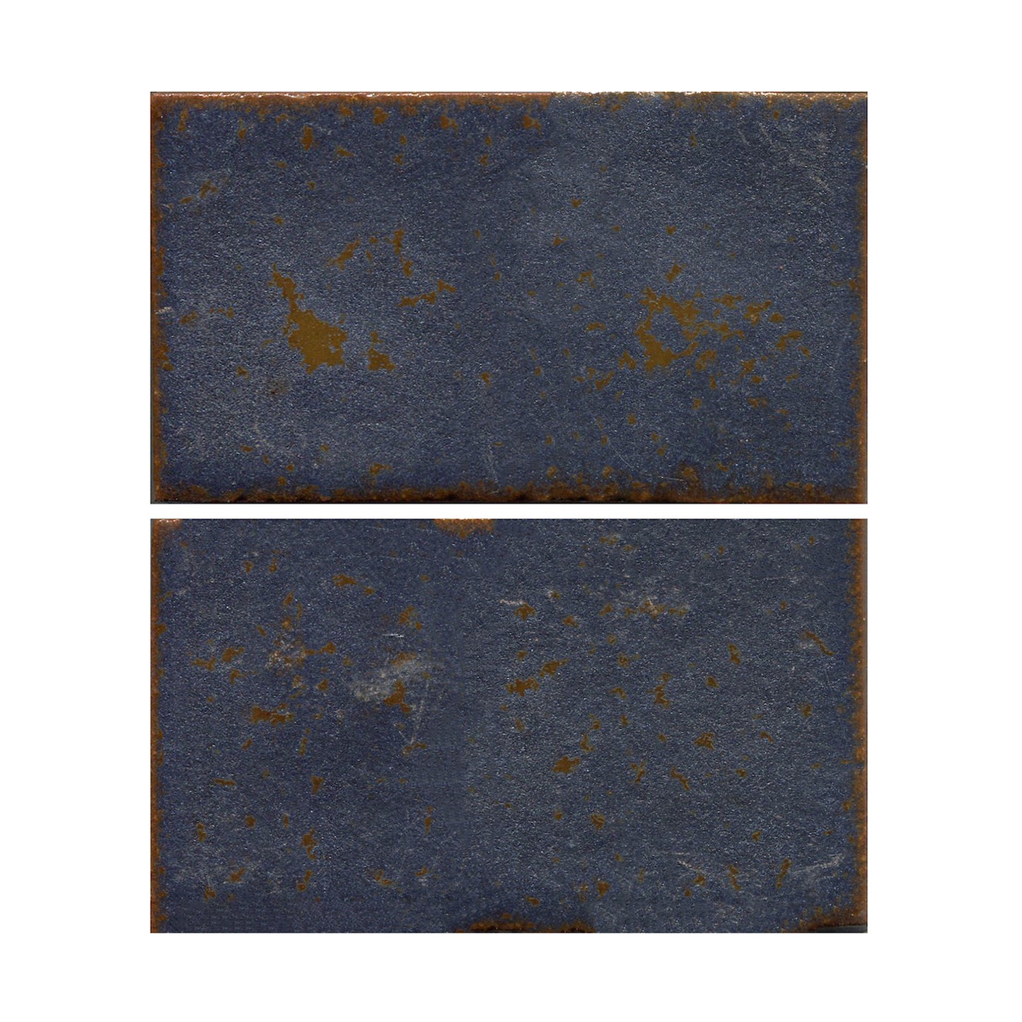 Mottled Matte Blue