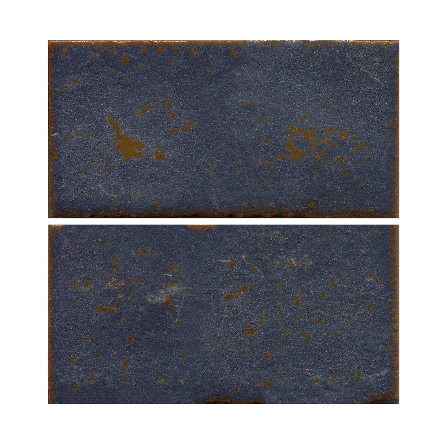 Mottled Matte Blue