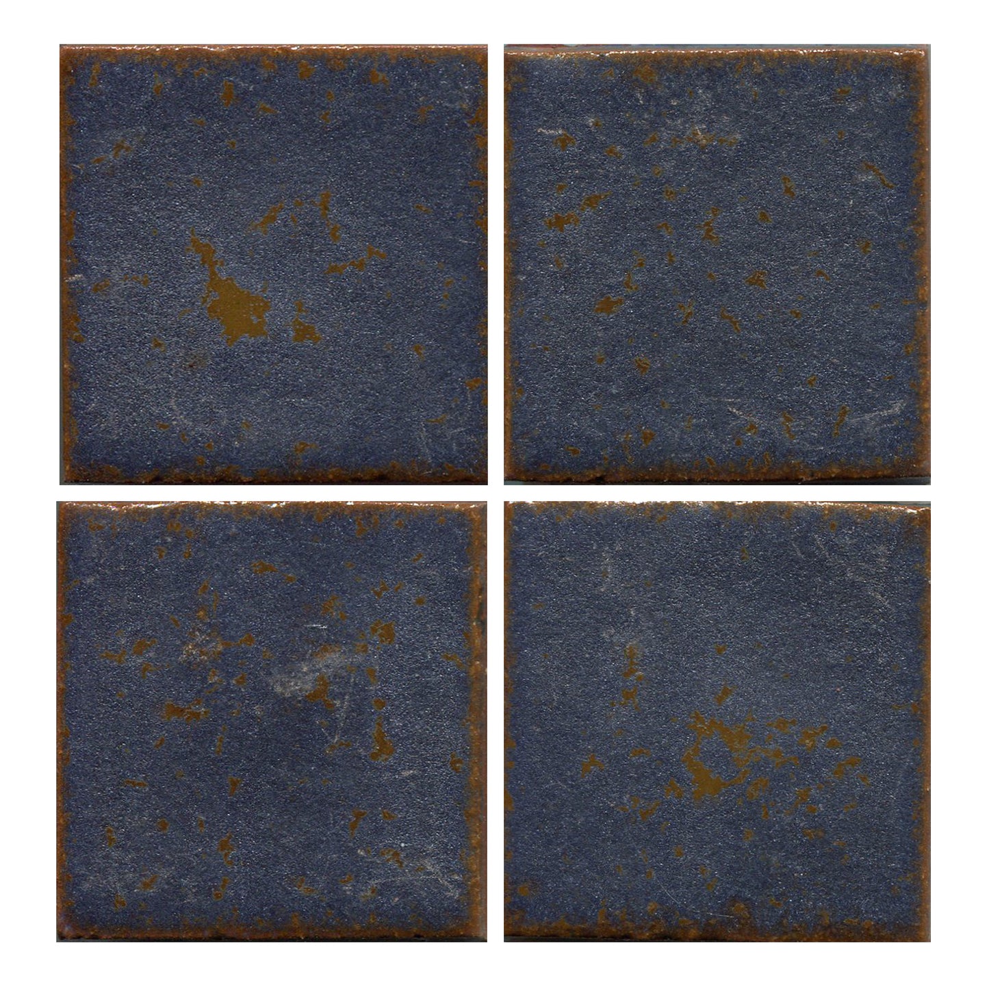 Mottled Matte Blue