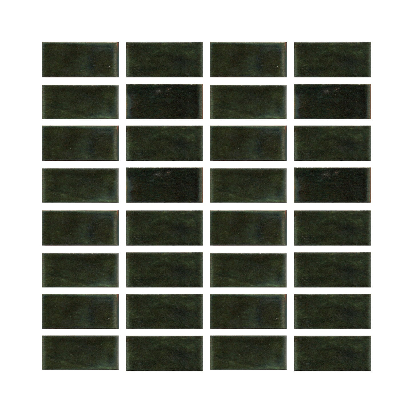 Jade Moss green 1x2 field tile