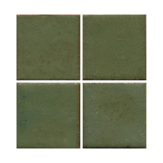 Pesto green 4x4  field tile