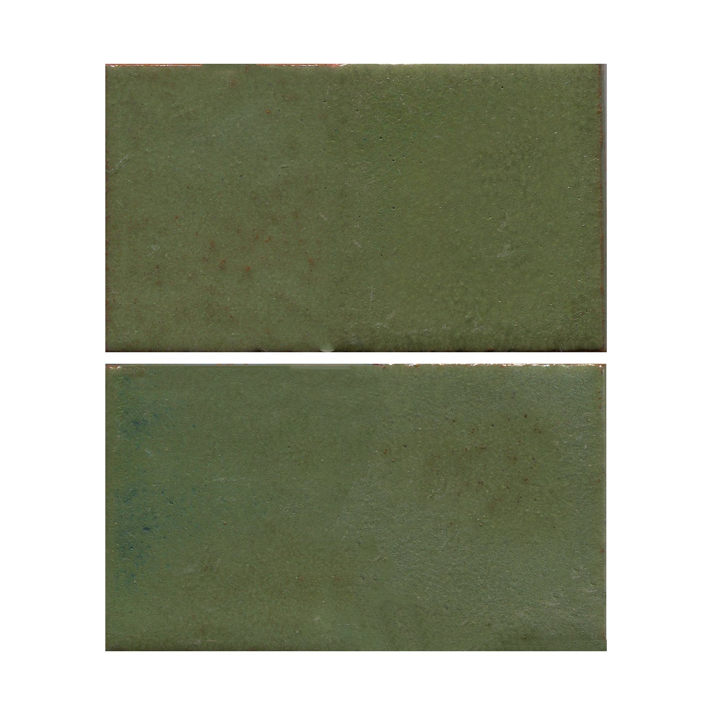 Pesto green 4x6 field tile